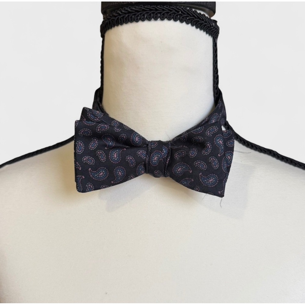 Ferrell‎ Reed Paisley Bow Tie Adjustable Formal Mens Accessories